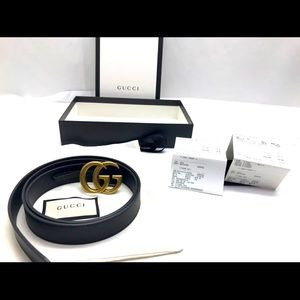 Authentic Gucci Leather Belt Size 105